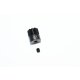 STEEL 9T PINION GEAR -2PC SET black