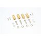 BRASS WHEEL HEX ADAPTERS 23MM -20PC SET