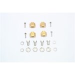 BRASS WHEEL HEX ADAPTERS 9MM -20PC SET