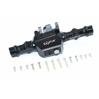 ALUMINUM REAR GEAR BOX -16 PC SET black