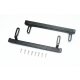 ALUMINUM SIDE STEPS FOR TRX-4 MERCEDES-BENZ -10PC SET black