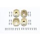 BRASS OUTER PORTAL DRIVE HOUSING (FRONT OR REAR)HvyEd-36PCS