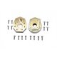 BRASS OUTER PORTAL DRIVE HOUSING (FRONT OR REAR)HvyEd-18PCS