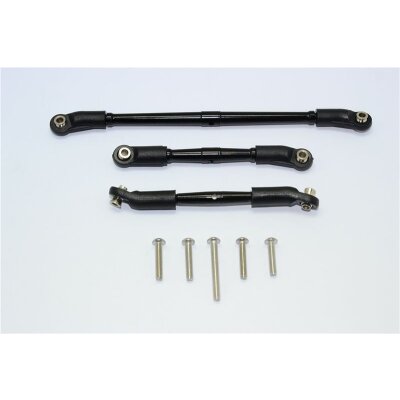 ALU ft ADJUSTABLE STEERING LINK & SUSPENSION LINK 8PCS SET