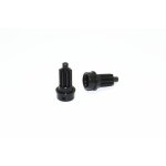 STEEL #45 CVD JOINTS FOR FRONT - 2PC SET black