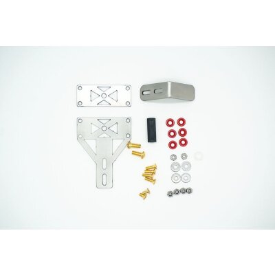 STAINLESS STEEL SPARE TIRE SUPPORT MOUNT 1/10 CRAWLERS -3PCS