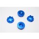 ALUMINIUM WHEEL LOCKER - 4PCS blue