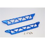 ALUMINIUM SIDE TRAIL - 2PCS SET blue
