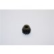 STEEL MOTOR GEAR (14T) - 1PC black