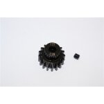 STEEL MOTOR GEAR (17T) - 1PC black