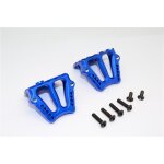 ALUMINIUM MOTOR HEATSINK MOUNT - 1SET blue