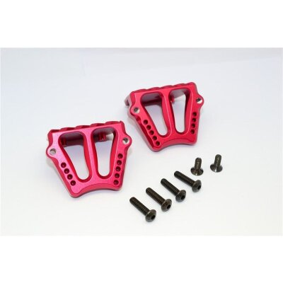 ALUMINIUM MOTOR HEATSINK MOUNT - 1SET red