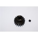 STEEL MOTOR GEAR (18T) - 1PC black