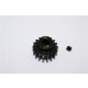 STEEL MOTOR GEAR (18T) - 1PC black