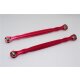 ALUMINIUM FRONT STEERING ROD -1PR red