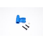 ALUMINIUM STEERING POST - 1PC SET blue