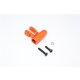 ALUMINIUM STEERING POST - 1PC SET orange