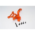 ALUMINIUM STEERING BELLCRANK SUPPORT  - 1SET orange
