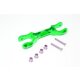 ALUMINIUM STEERING BELLCRANK SUPPORT - 1PC green