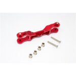 ALUMINIUM STEERING BELLCRANK SUPPORT - 1PC red