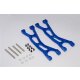 ALUMINIUM FRONT / REAR UPPER ARMS -1PR blue