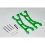 ALUMINIUM FRONT / REAR UPPER ARMS -1PR green