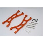 ALUMINIUM FRONT / REAR UPPER ARMS -1PR orange