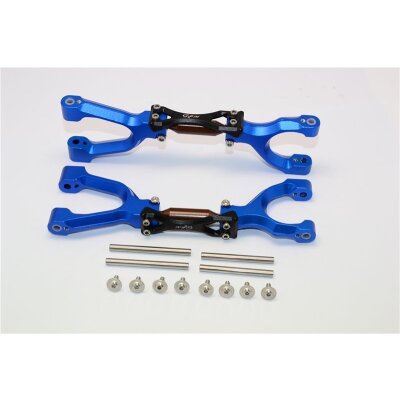 SprSteel + ALU SUPPORTING MOUNT w. ft / rr UPPER ARMS SET