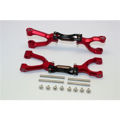 SprSteel + ALU SUPPORTING MOUNT w. ft / rr UPPER ARMS SET