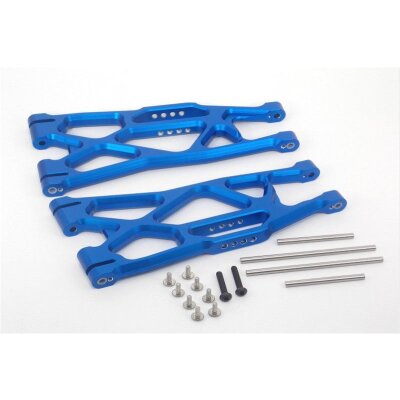 ALUMINIUM FRONT / REAR LOWER ARMS -1PR blue