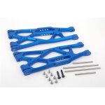 ALUMINIUM FRONT / REAR LOWER ARMS -1PR blue