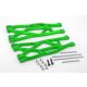 ALUMINIUM FRONT / REAR LOWER ARMS -1PR green
