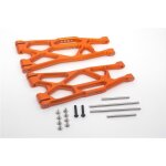 ALUMINIUM FRONT / REAR LOWER ARMS -1PR orange
