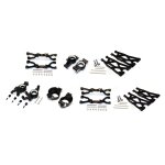 ALU ft&rr upr+lwr ARMS+ft C HUBS+ft Knkl ARMS SET...