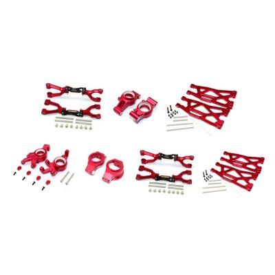 ALU ft&rr upr+lwr ARMS+ft C HUBS+ft Knkl ARMS SET XMAXX(92)