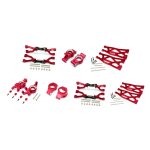 ALU ft&rr upr+lwr ARMS+ft C HUBS+ft Knkl ARMS SET...