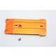 ALUMINIUM FRONT SUSPENSION HOLDER - 1PC SET orange