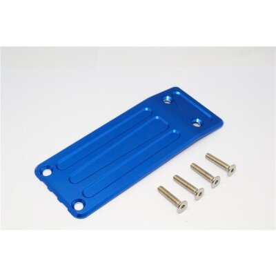 ALUMINIUM FRONT SKID PLATE - 1PC SET blue