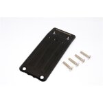 ALUMINIUM FRONT SKID PLATE - 1PC SET black