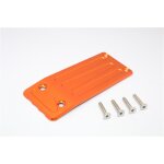 ALUMINIUM FRONT SKID PLATE - 1PC SET orange