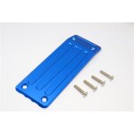 ALUMINIUM REAR SKID PLATE - 1PC SET blue