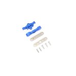 ALUMINUM REAR LOWER ARM TIE BAR MOUNT -9PC SET blue
