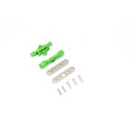 ALUMINUM REAR LOWER ARM TIE BAR MOUNT -9PC SET green