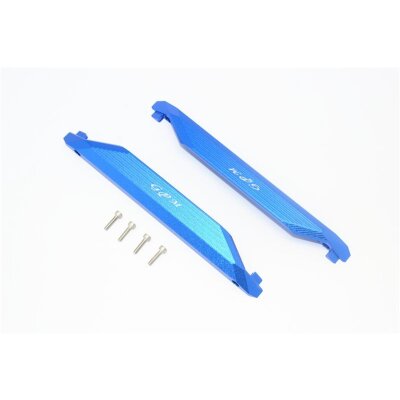ALUMINUM CHASSIS NERF BARS -6PC SET blue