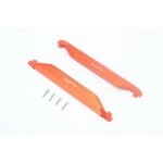 ALUMINUM CHASSIS NERF BARS -6PC SET orange
