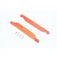 ALUMINUM CHASSIS NERF BARS -6PC SET orange