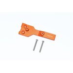 ALUMINUM REAR CHASSIS LINK PROTECTOR -3PC SET orange