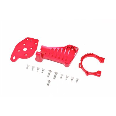 ALUMINUM MOTOR MOUNT -14PC SET red