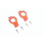 ALUMINUM FRONT C-HUBS -6PC SET orange