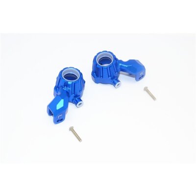ALUMINUM FRONT KNUCKLE ARMS -4PC SET blue